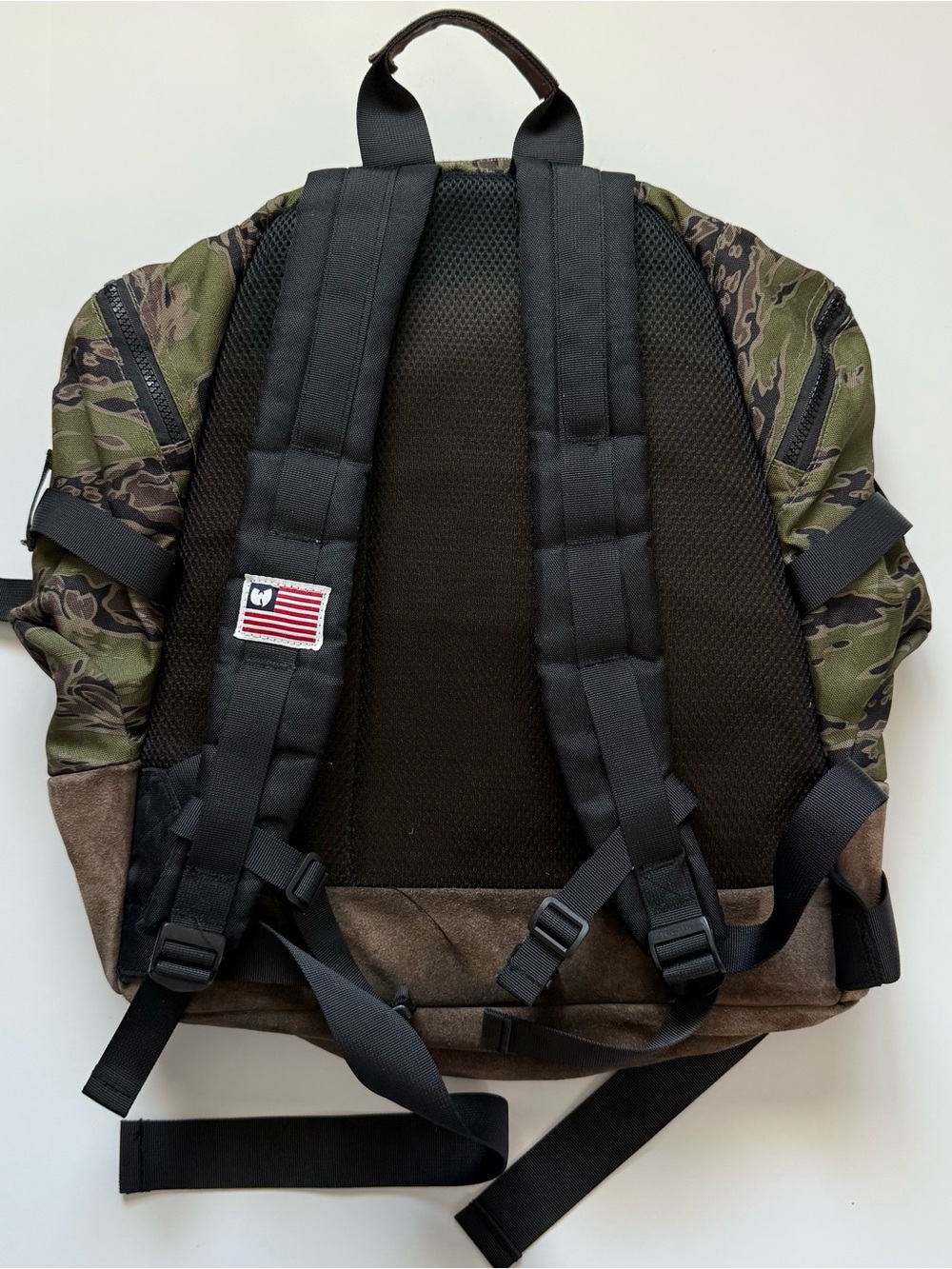 🔴Wu-Tang Camouflage Backpack Authentic WuTang Brand Ltd Iron Flag Rza Gza